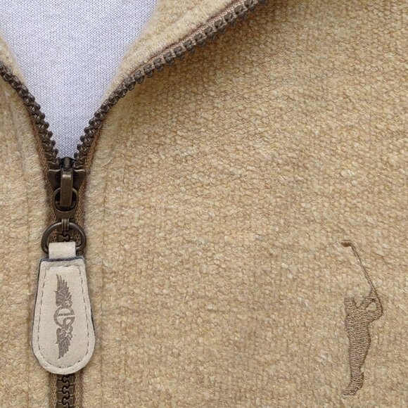 Vintage Straight Down Men's Golf Pullover Logo Sweatshirt 1/2 Zip  Size Medium - Picture 2 of 11